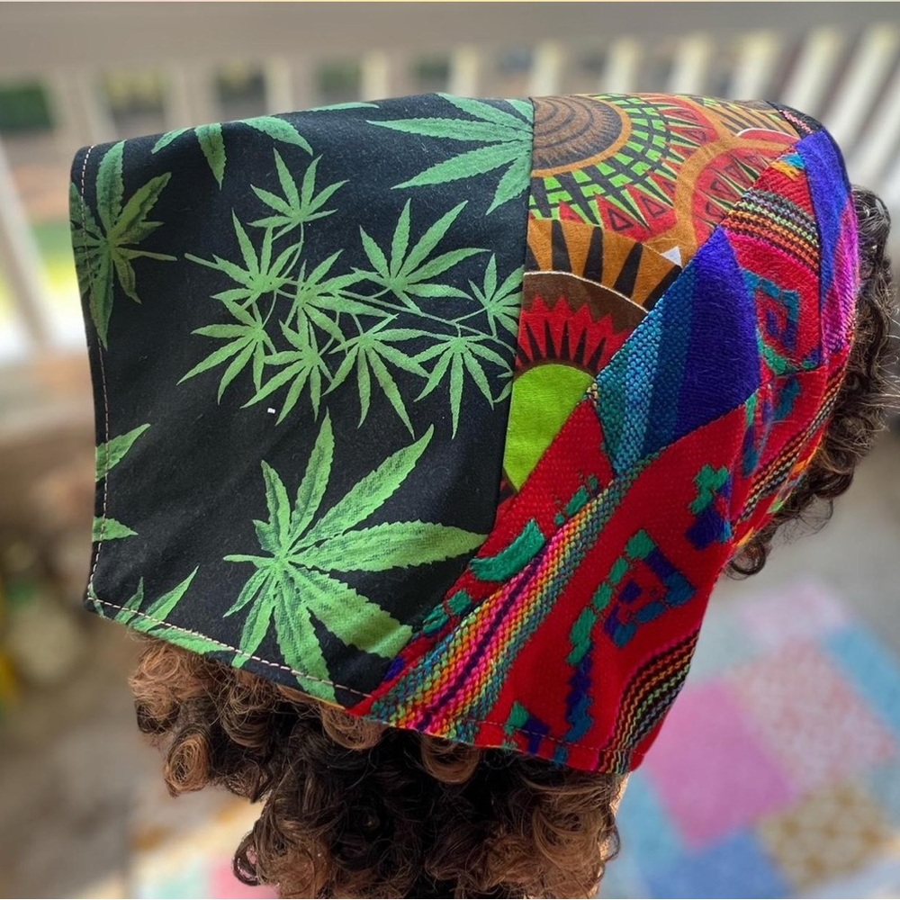 Colorful Patchwork Bandana - Picture 8 of 8